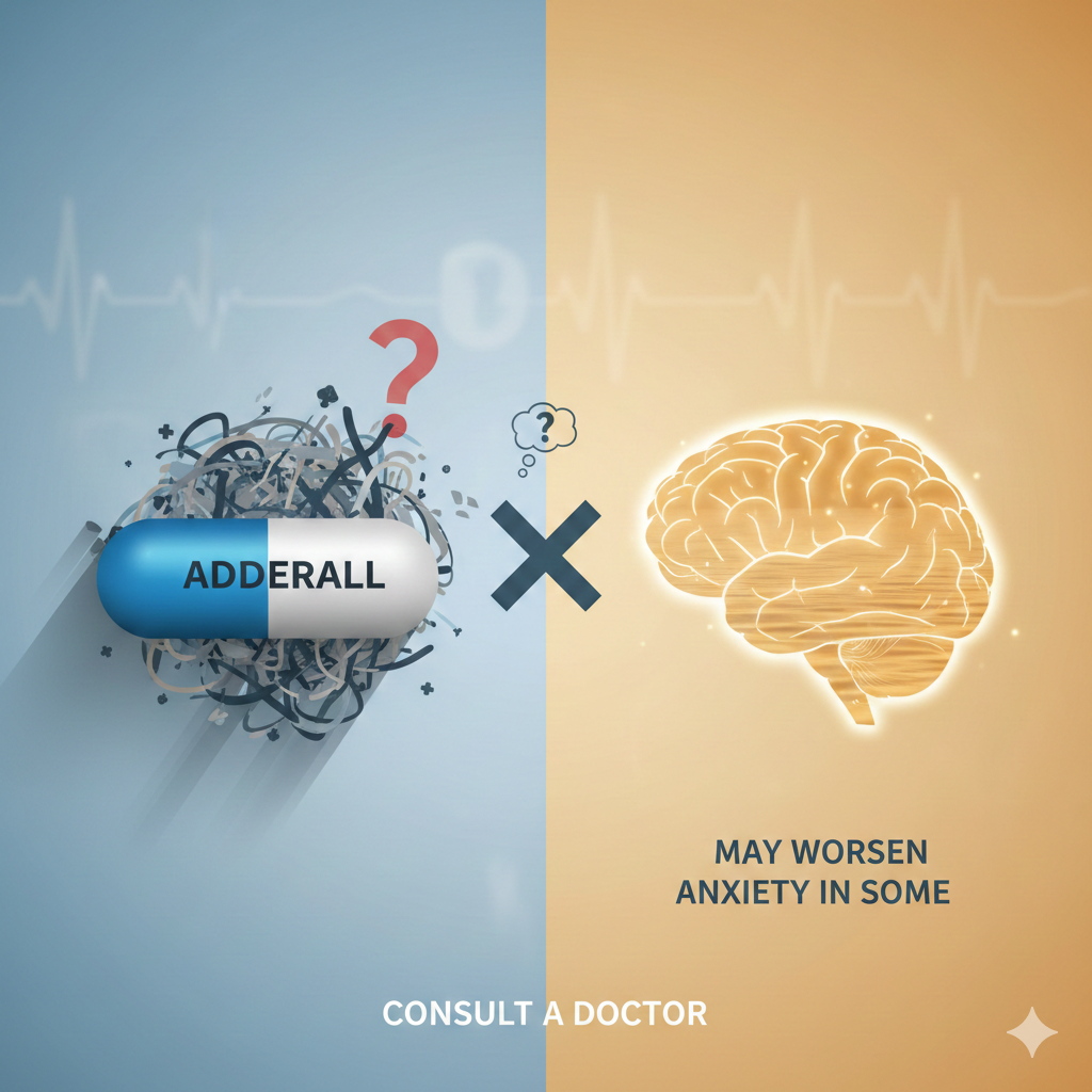 Does Adderall Help Anxiety